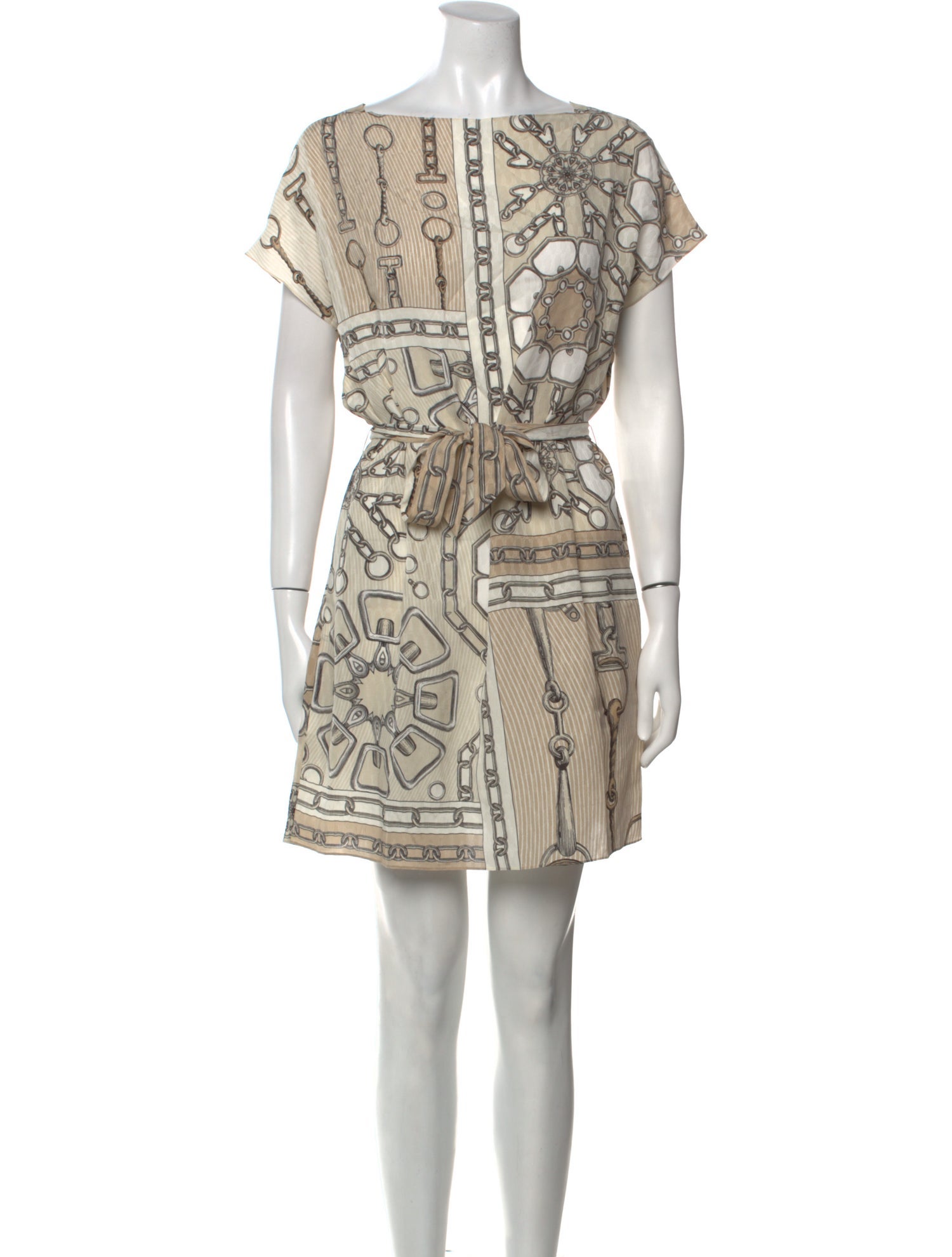 Hermès Silk Mini Dress w/ Tags