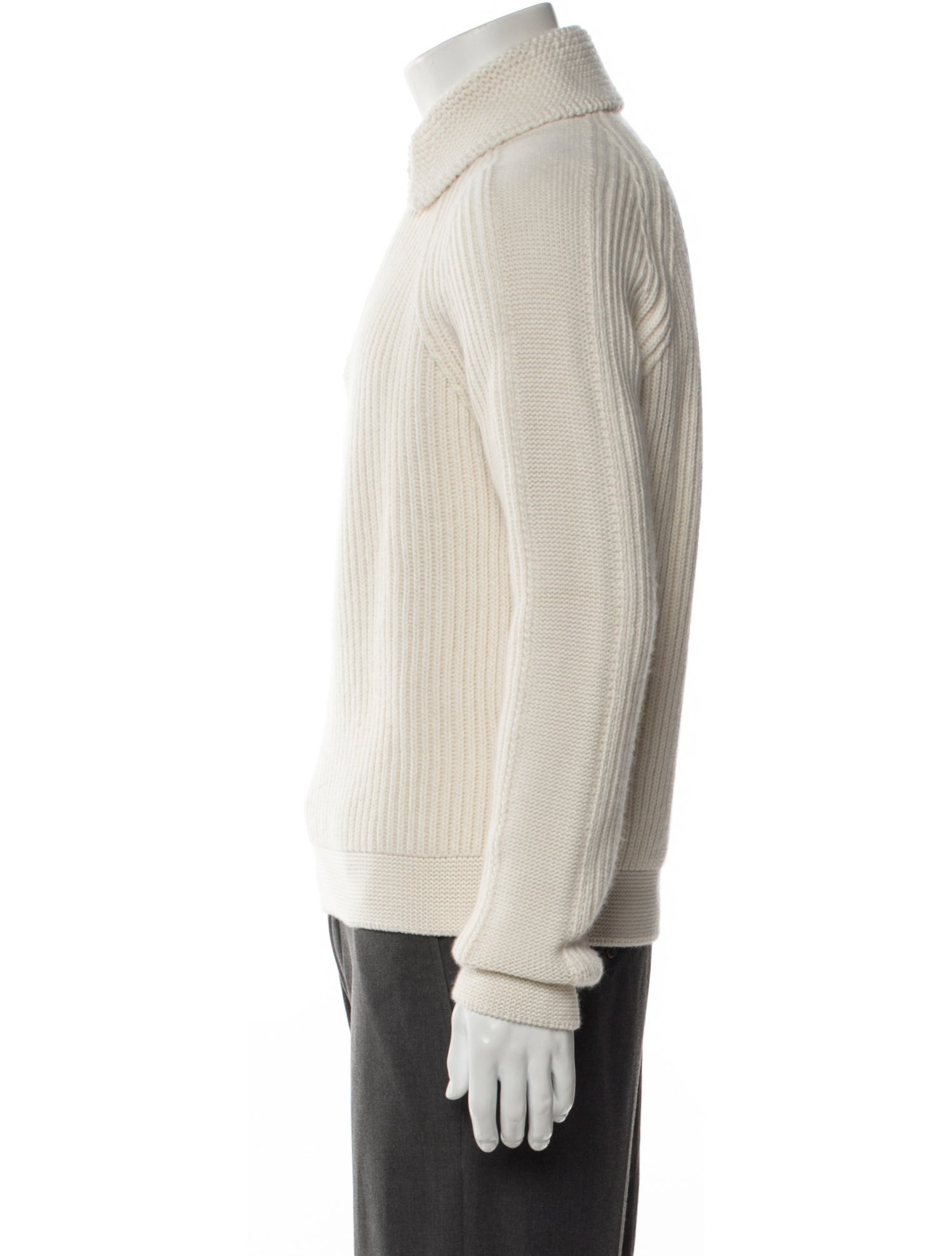 Hermès Collar Long Sleeve Polo Sweater