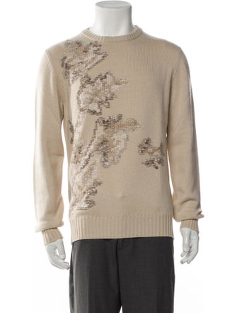 Hermès Cashmere Graphic Print Pullover