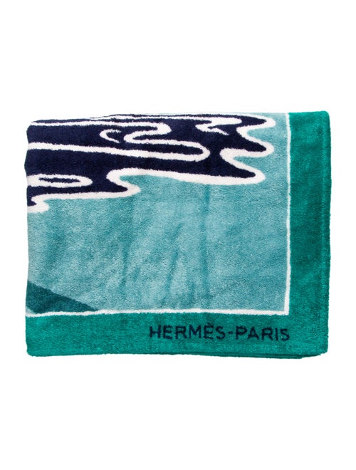 Hermès ropical Cotton Beach Towel