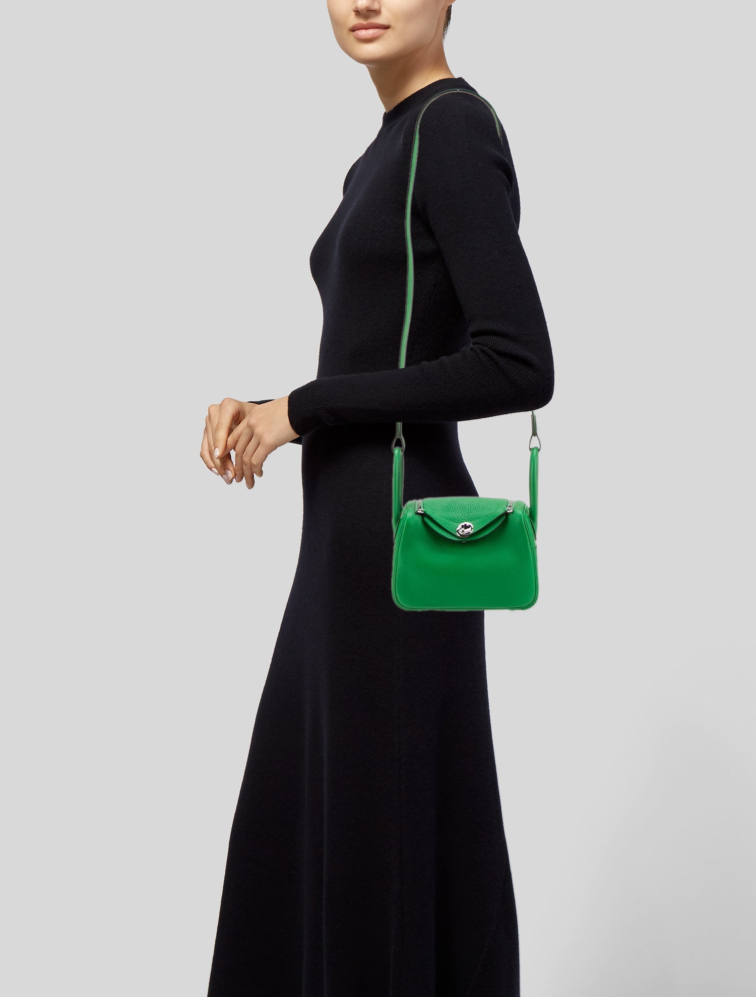 Hermès Clemence Mini Lindy 20