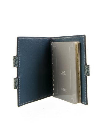 Hermès Lizard Mini Address Book