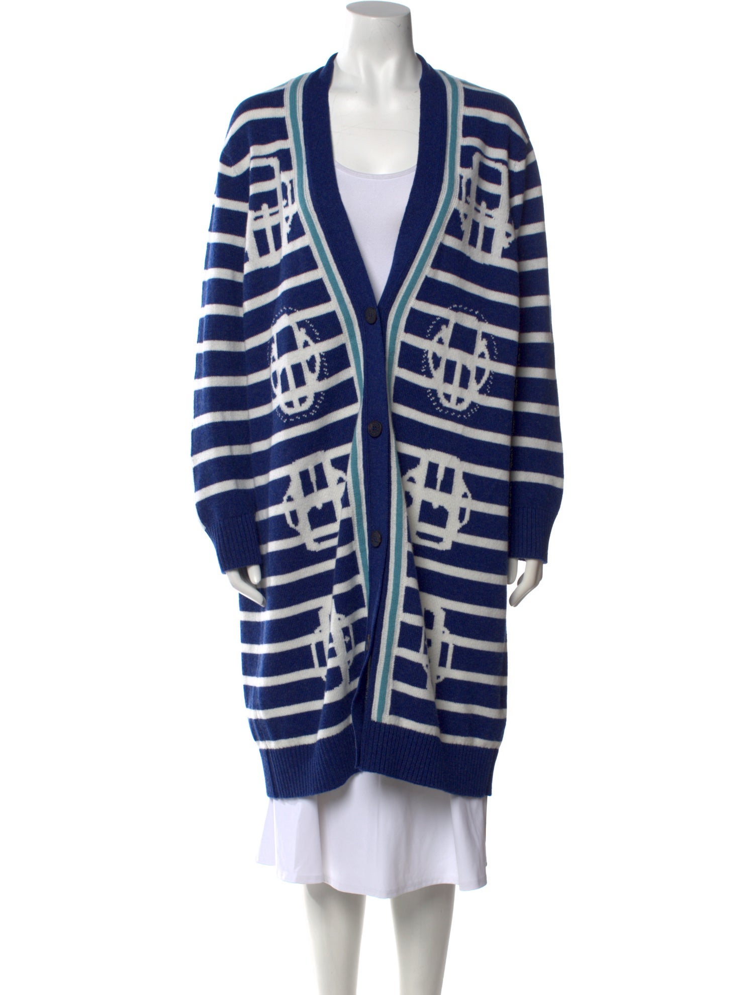 Hermès Cashmere Striped Sweater