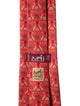 Hermès pattern silk tie