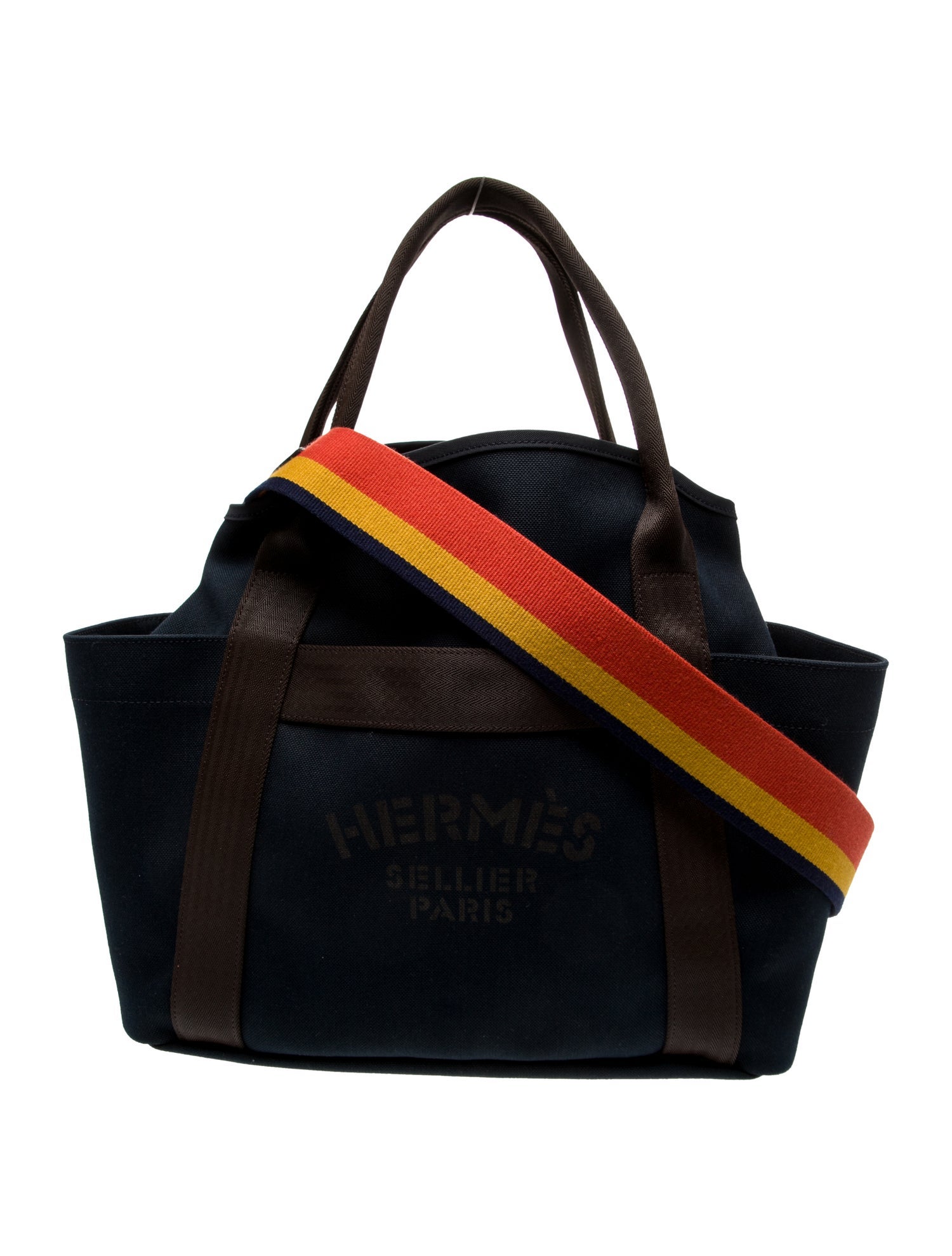 Hermès Toile Sac De Pansage Grooming Bag