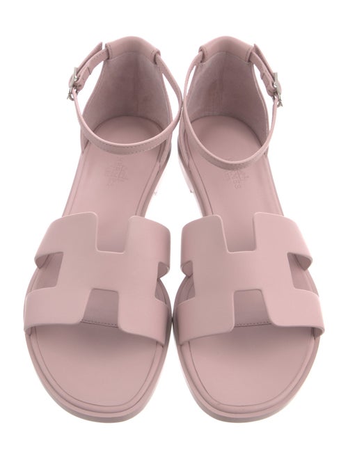 Hermès Santorini Leather Sandals