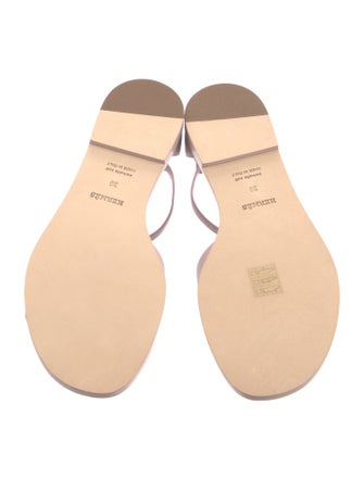 Hermès Santorini Leather Sandals