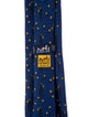 Hermès Pattern Print Silk Tie