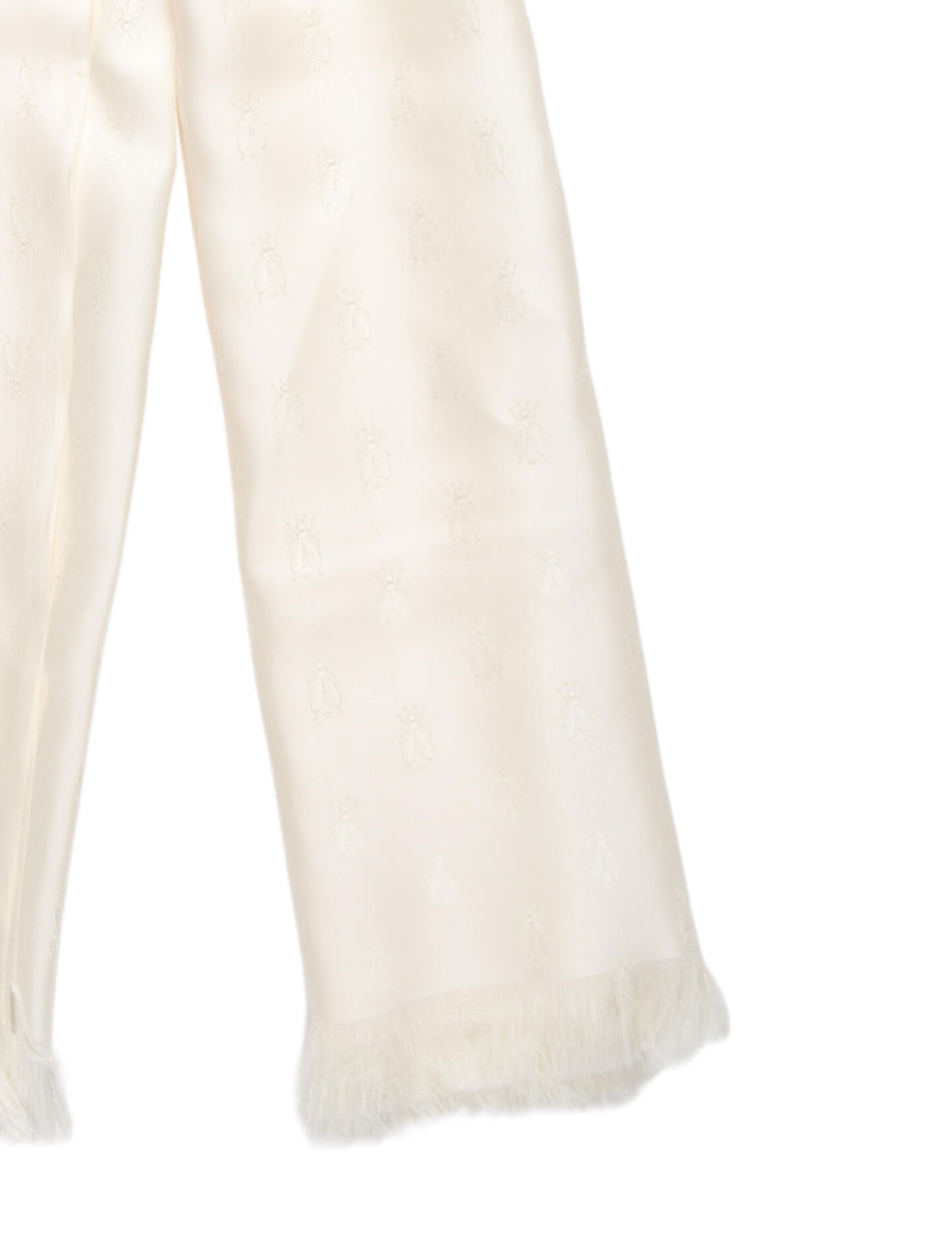 Hermès Jacquard Bee Scarf