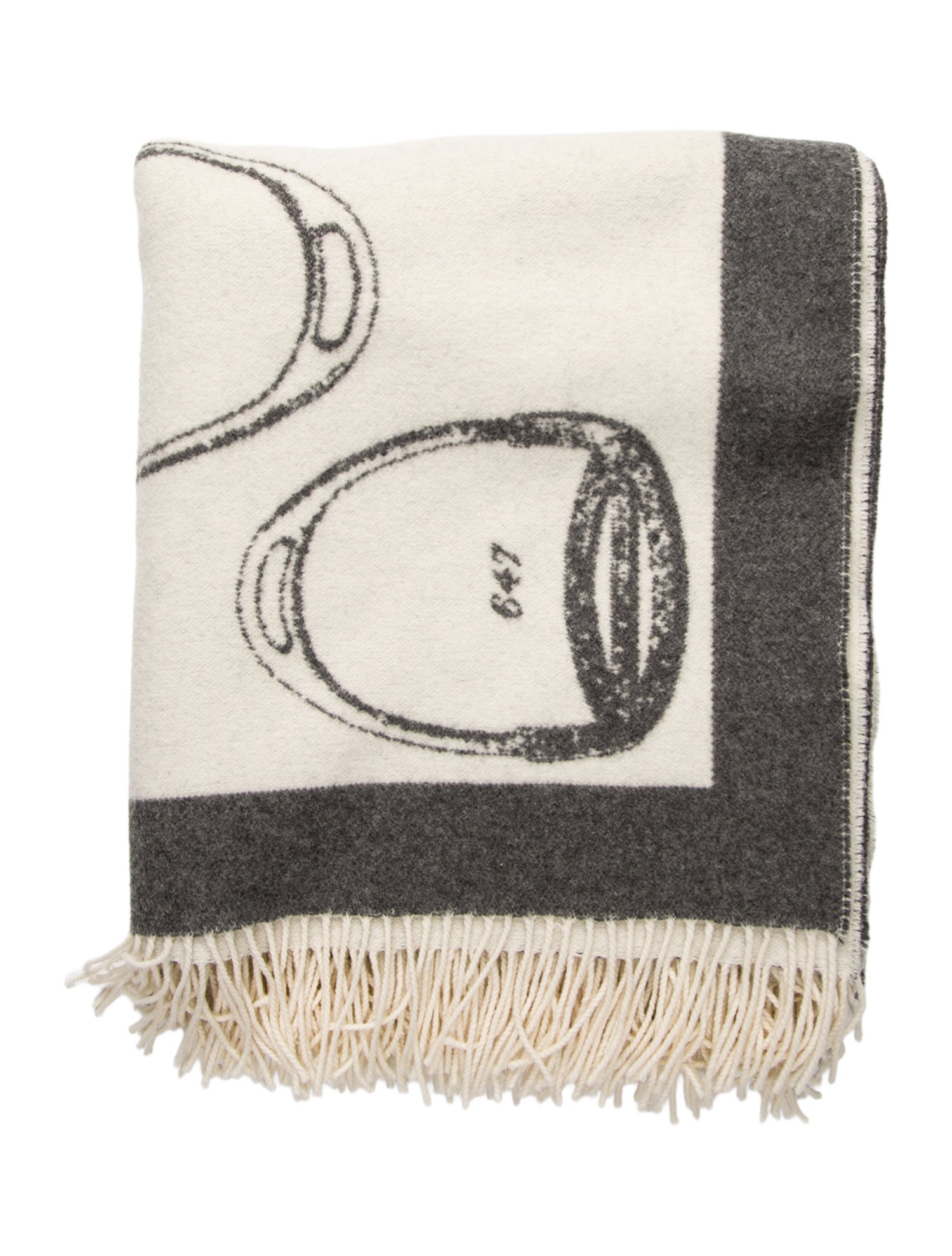 Hermès Cashmere-Blend Throw Blanket