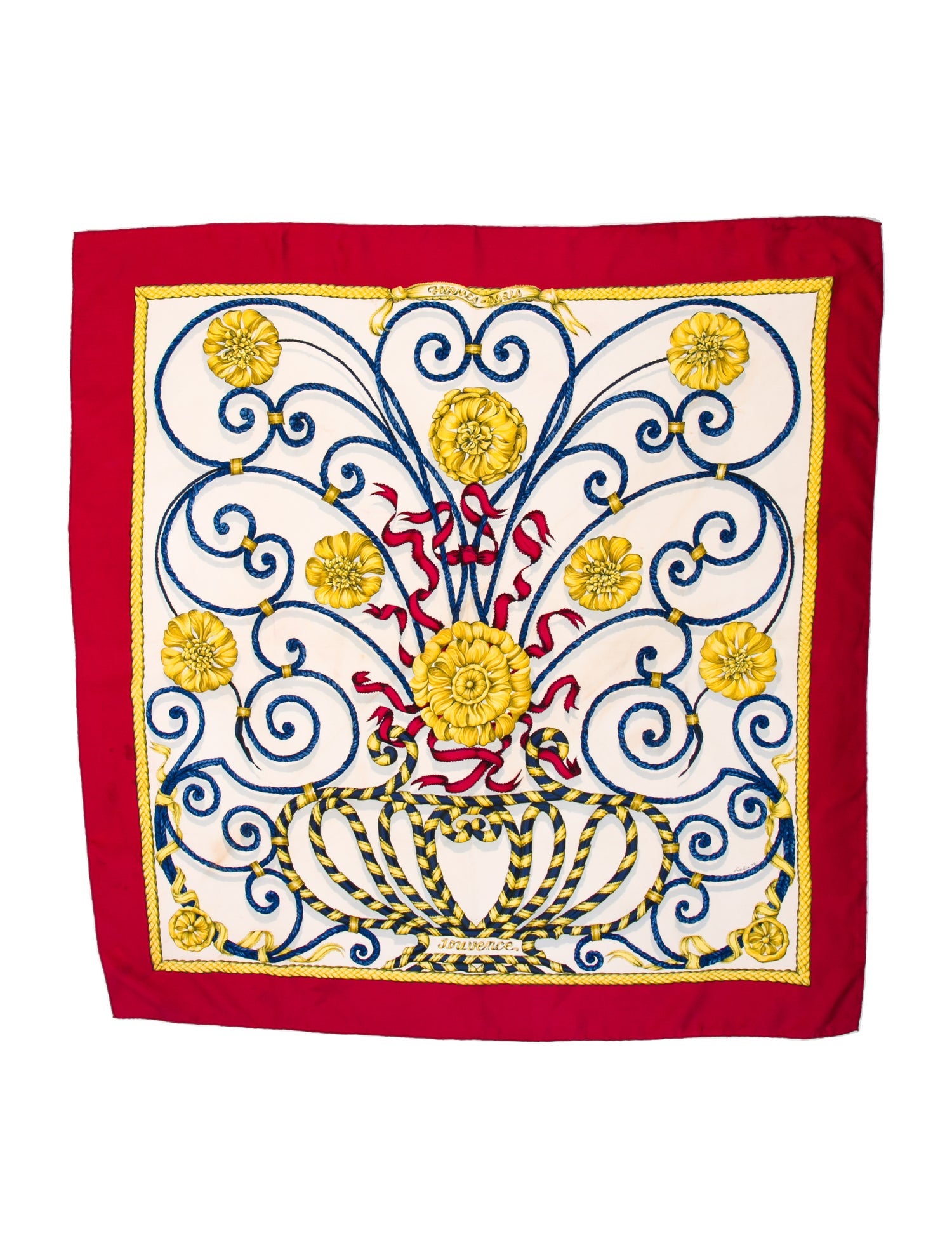 Hermès Jouvence Silk Scarf
