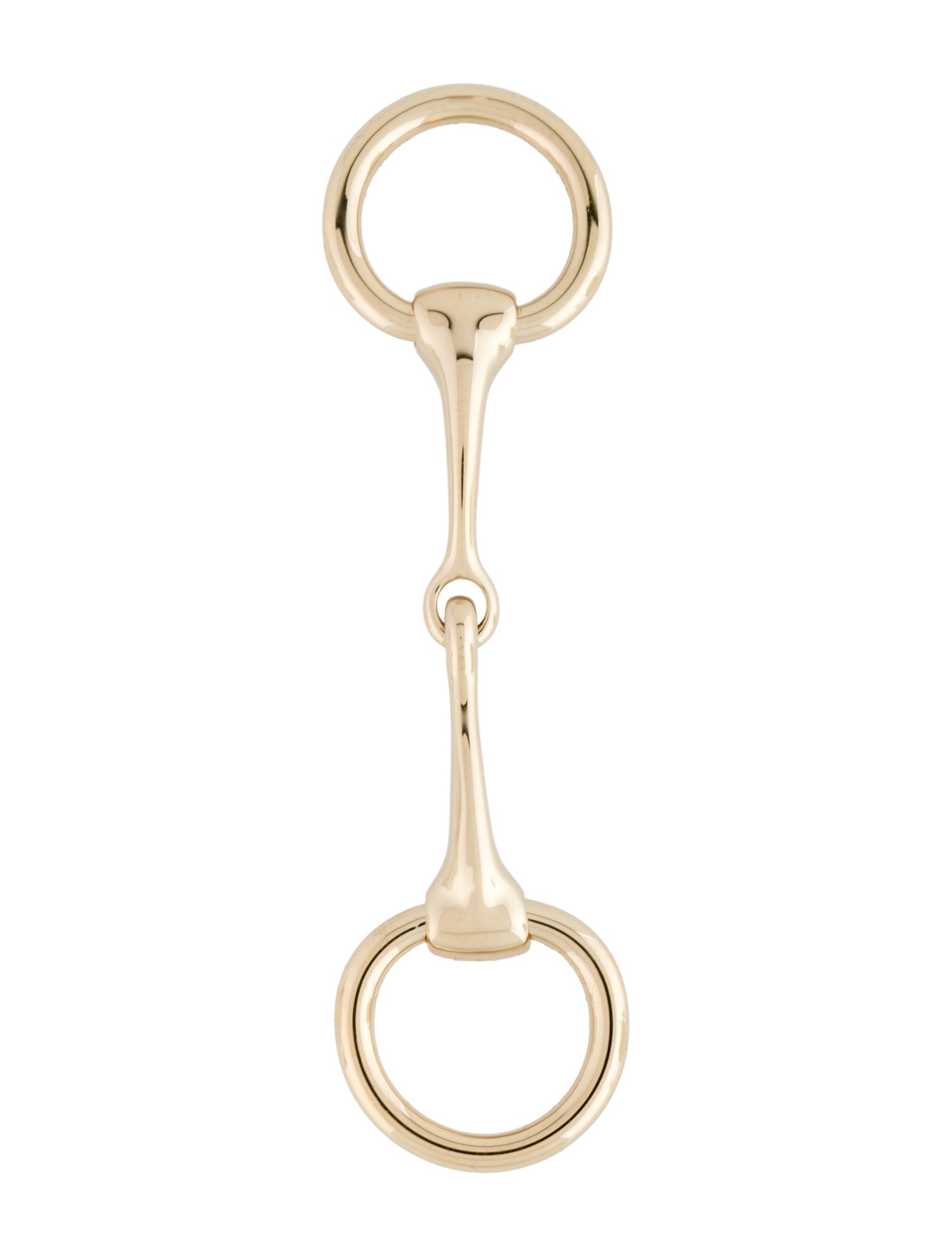 Hermès Permabrass Mini Mors Twilly Scarf Ring