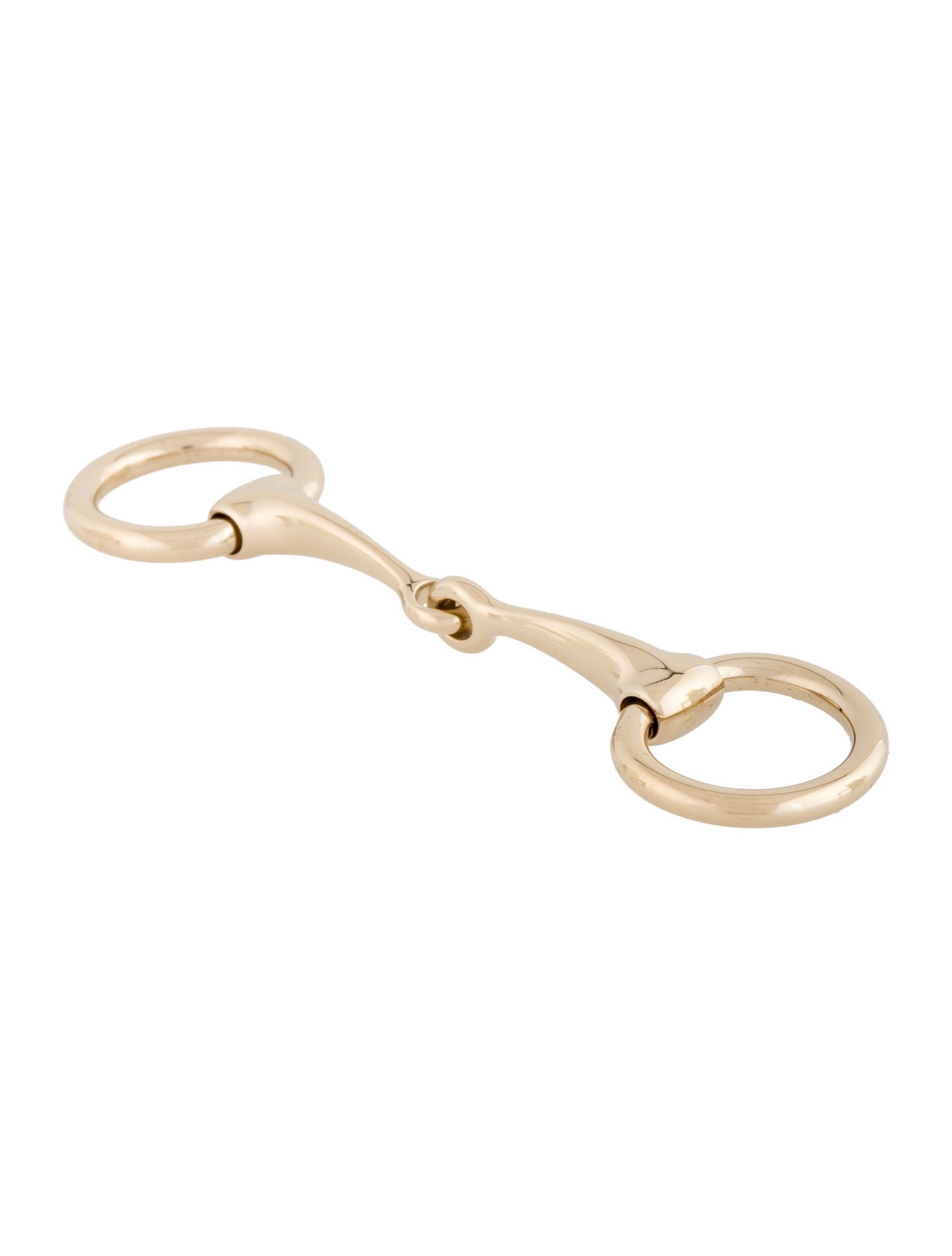 Hermès Permabrass Mini Mors Twilly Scarf Ring