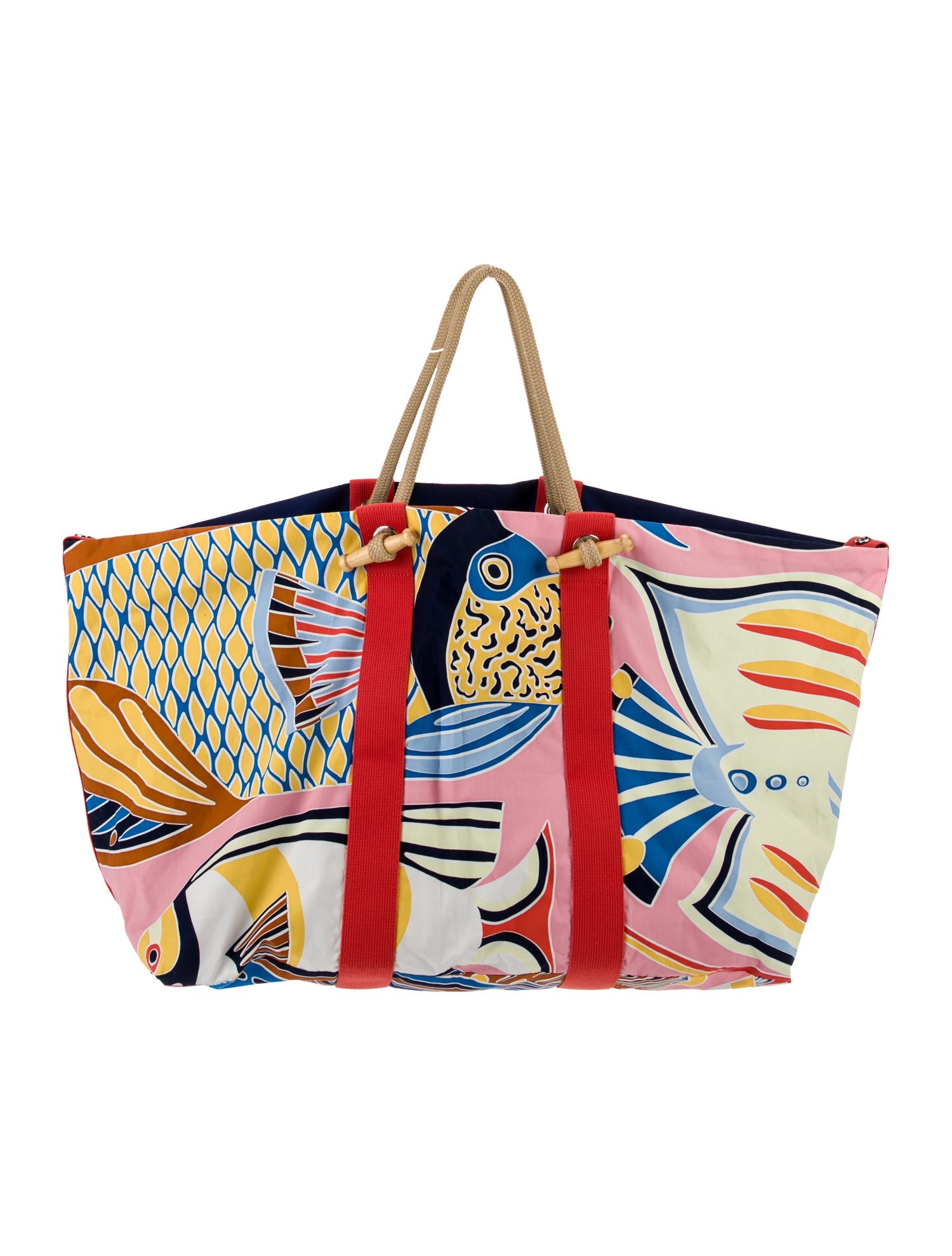 Hermès Traffic Jam Beach Bag