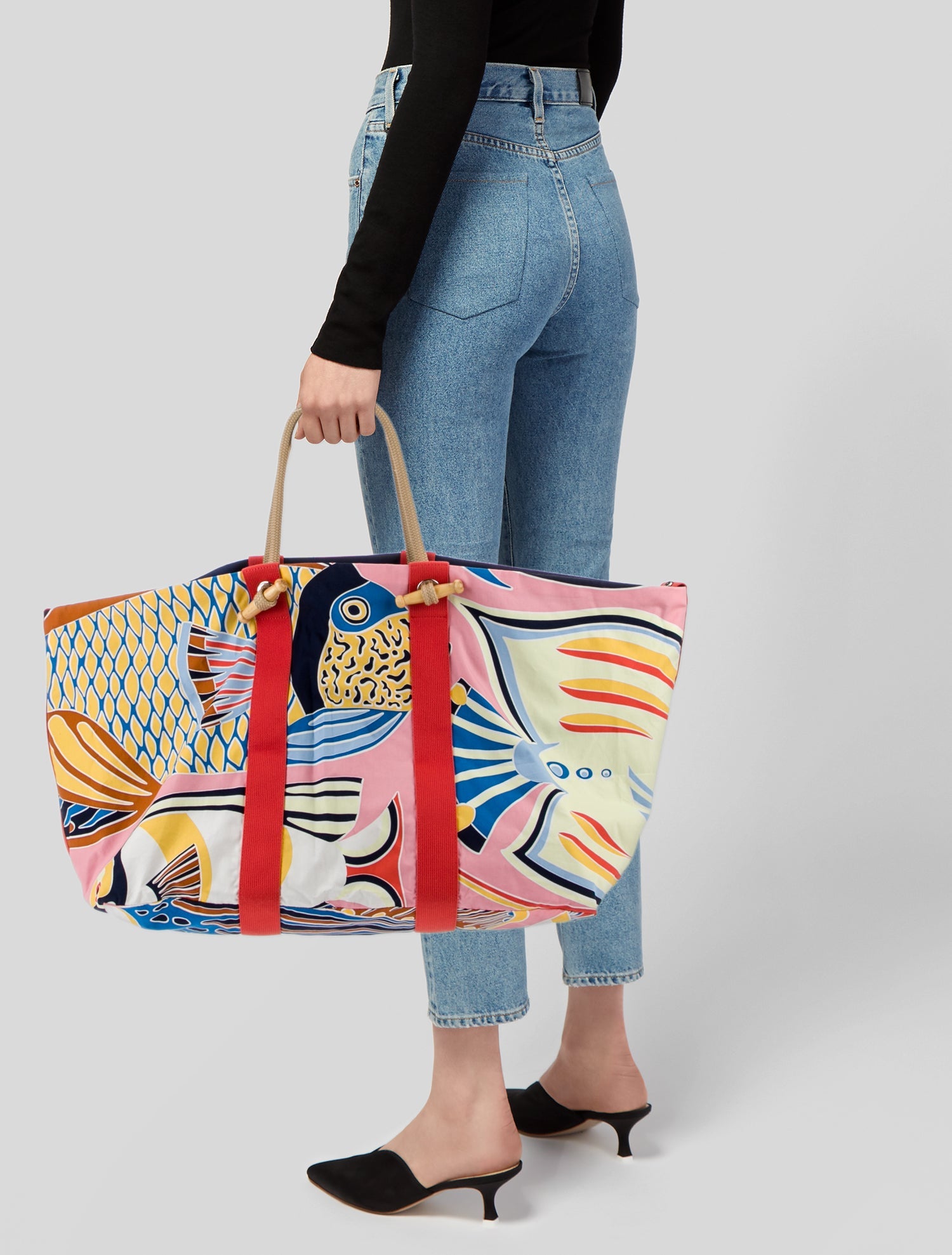 Hermès Traffic Jam Beach Bag