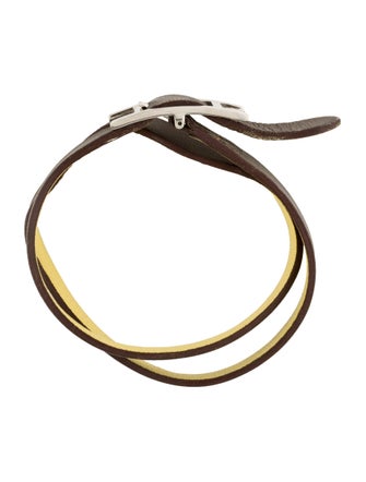 Hermès Behapi Triple Wrap Bracelet