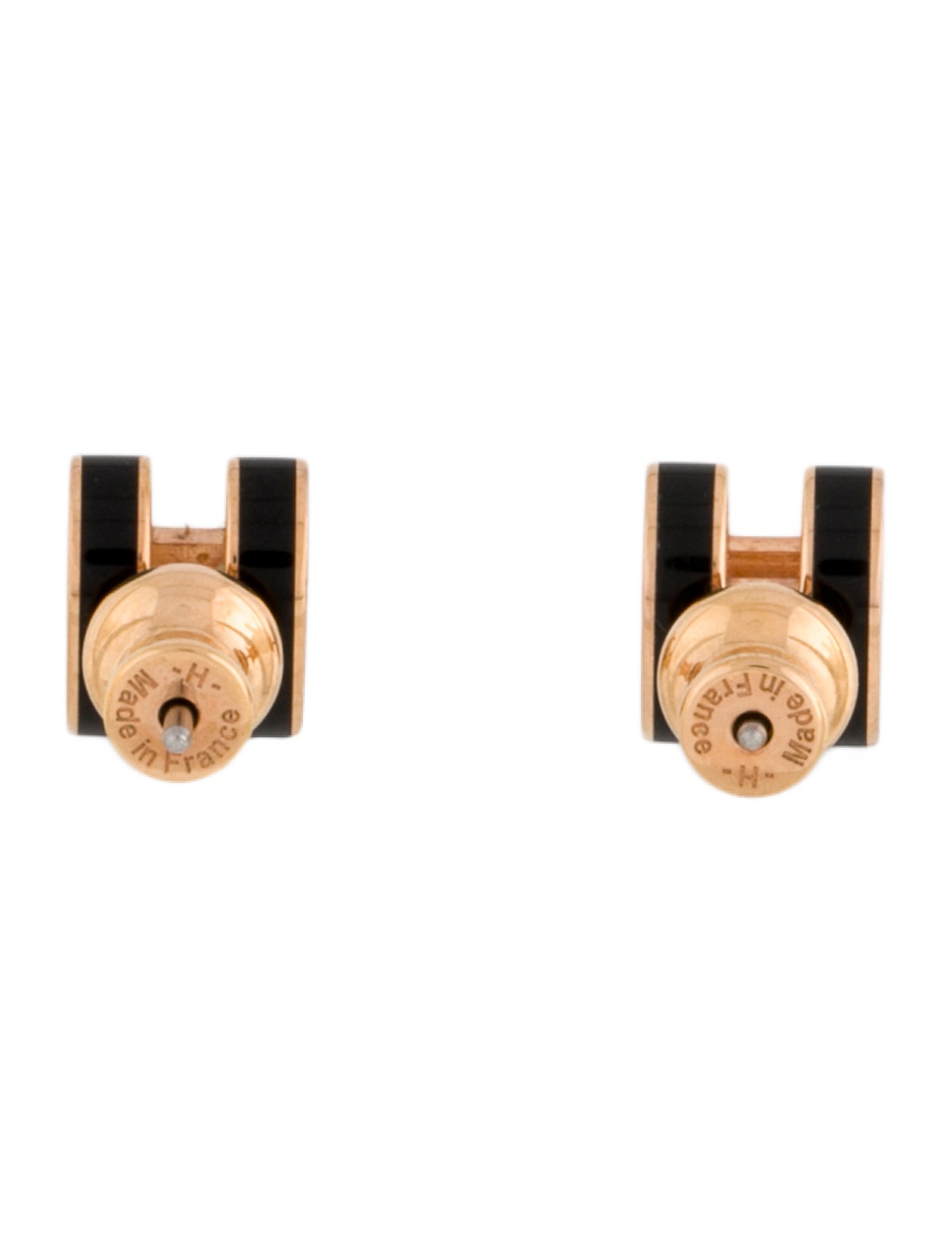 Hermès Mini Pop H Stud Earrings