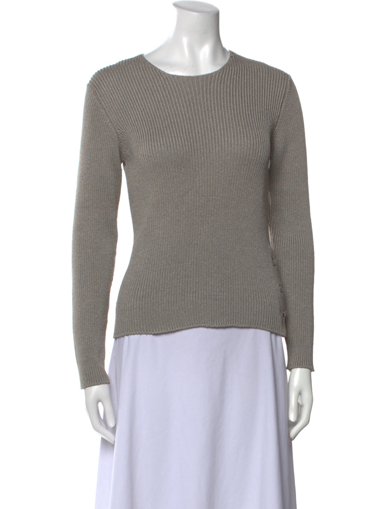 Hermès Silk Crew Neck Sweater