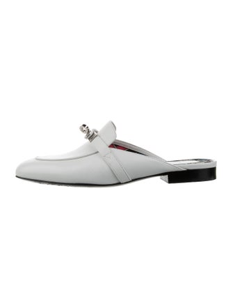 Hermès Oz Leather Mules