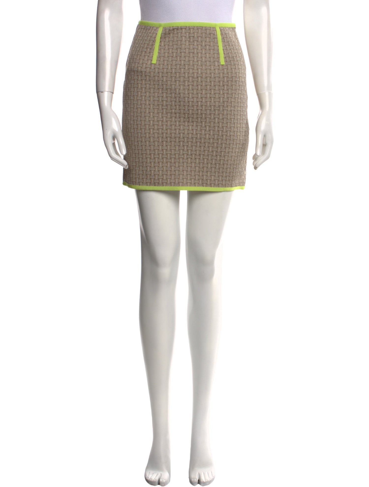 Hermès Printed Mini Skirt