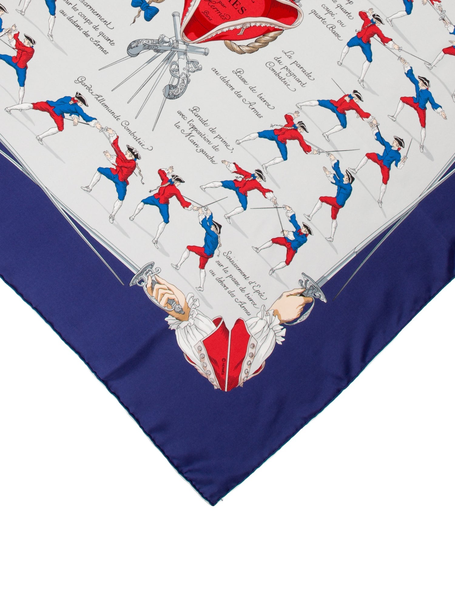 Hermès Traite Des Armes Silk Scarf
