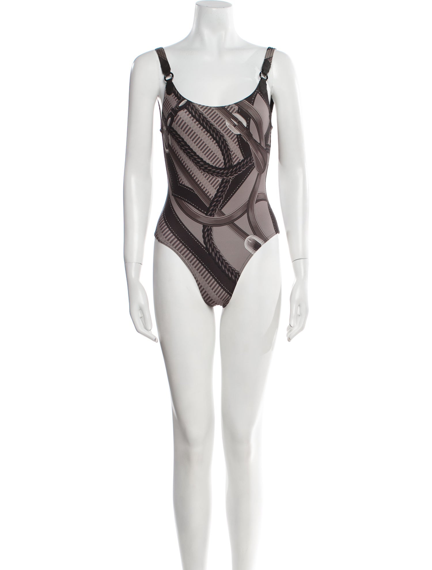 Hermès Printed One-Piece