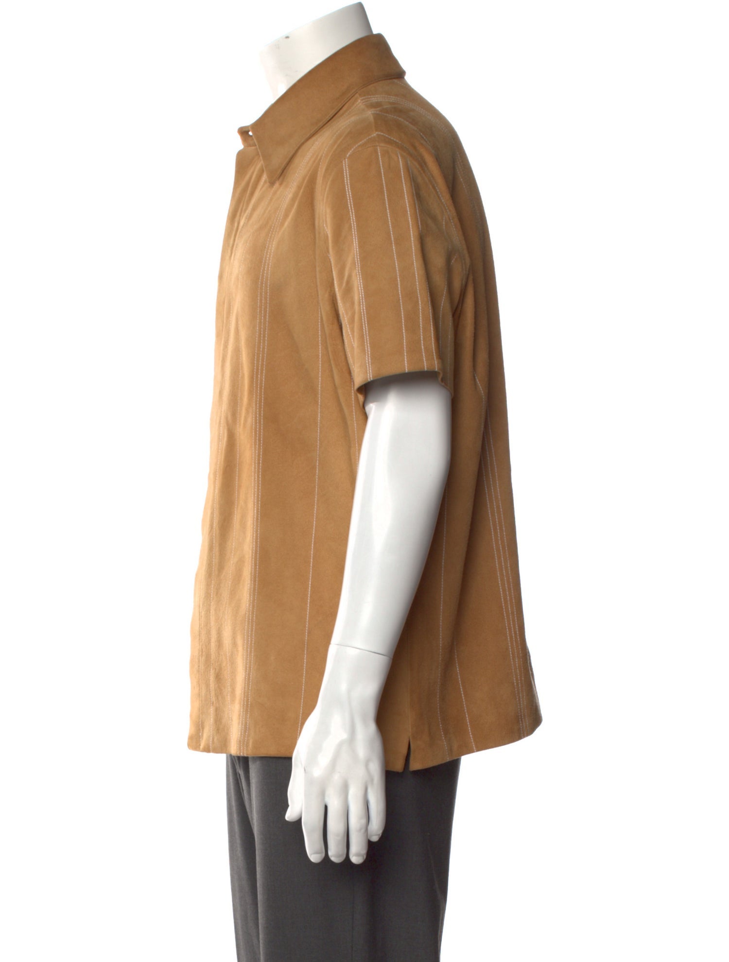 Hermès Lambskin Short Sleeve Shirt