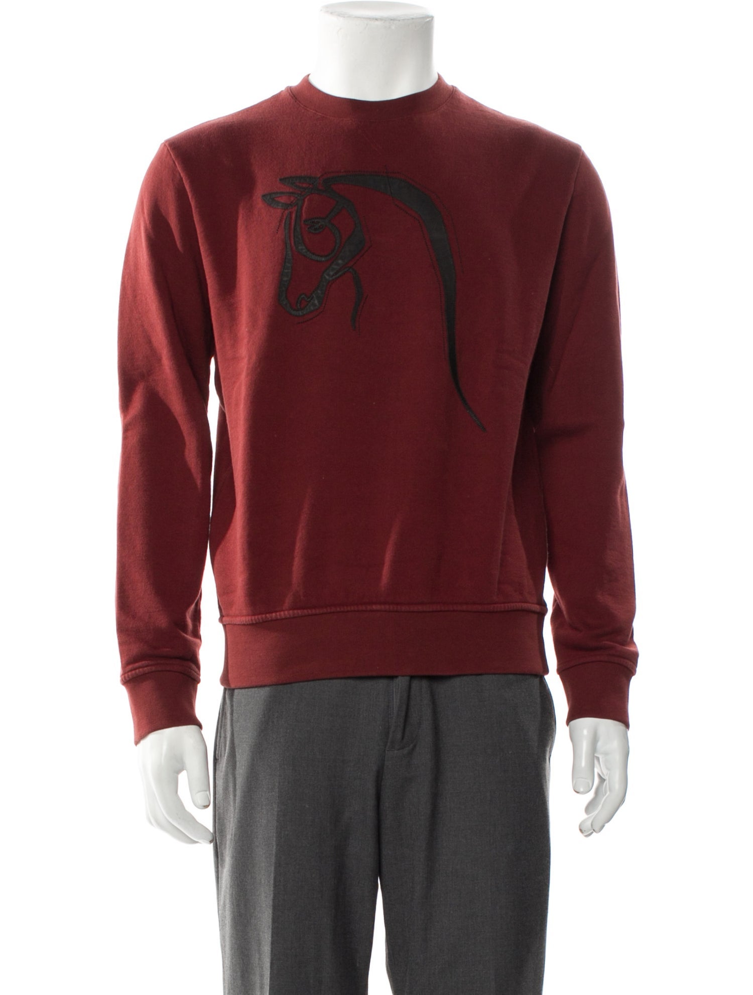 Hermès Graphic Print Crew Neck Sweatshirt