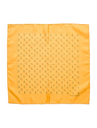 Hermès Patterned Pocket Square