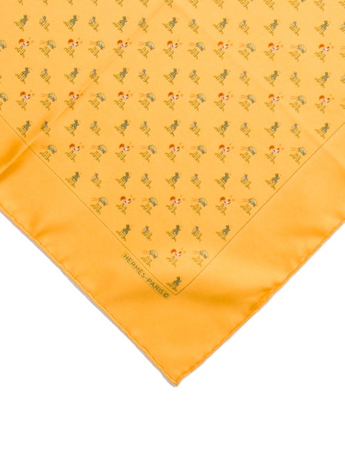 Hermès Patterned Pocket Square