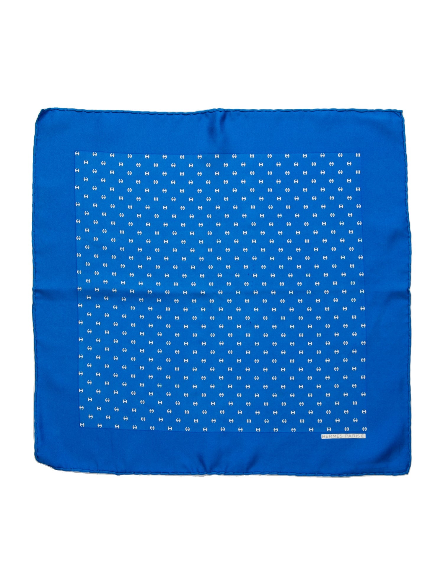 Hermès Patterned Pocket Square