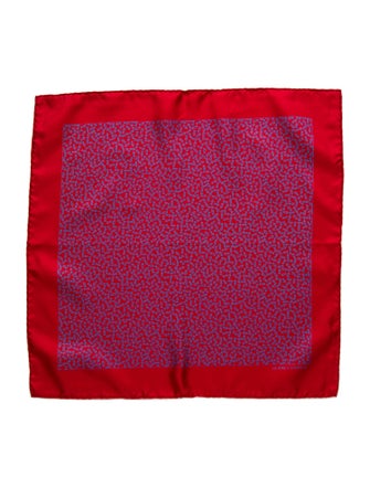 Hermès Patterned Pocket Square