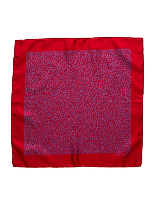Hermès Patterned Pocket Square