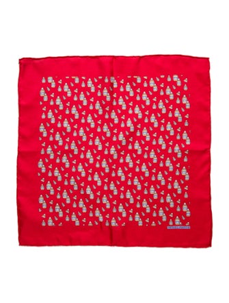 Hermès Patterned Pocket Square