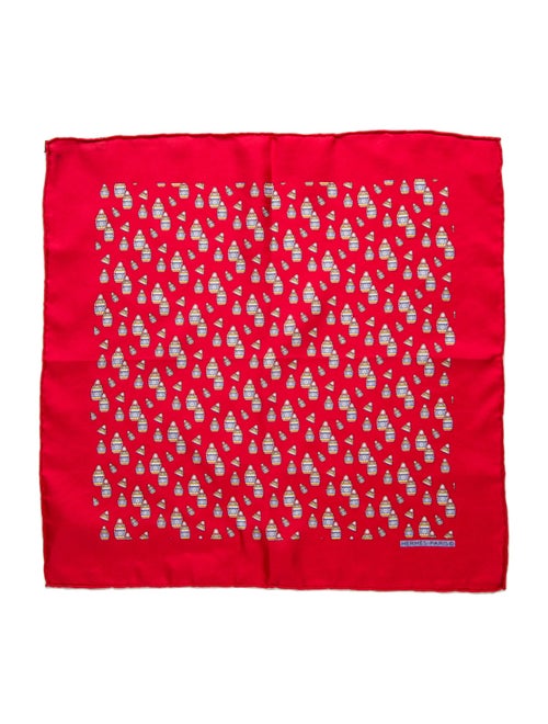Hermès Patterned Pocket Square