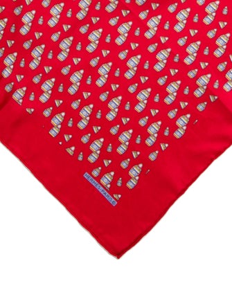 Hermès Patterned Pocket Square