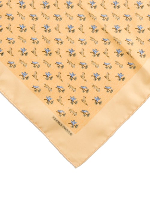 Hermès Patterned Pocket Square