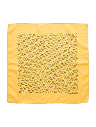 Hermès Patterned Pocket Square