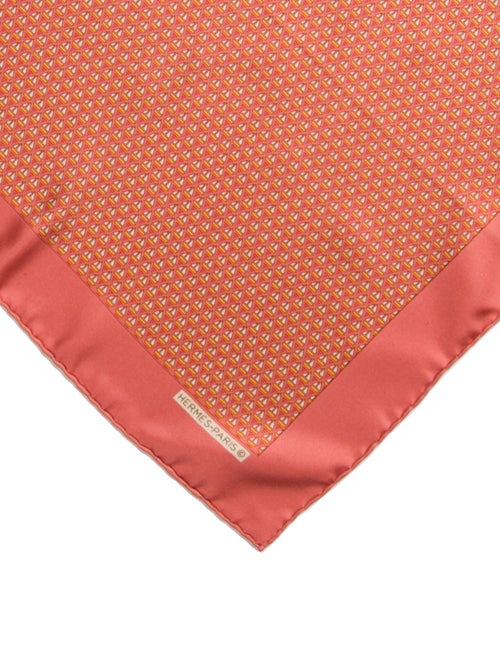 Hermès Patterned Pocket Square