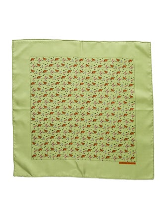 Hermès Patterned Pocket Square