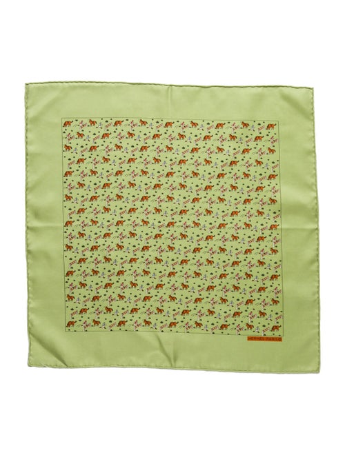 Hermès Patterned Pocket Square