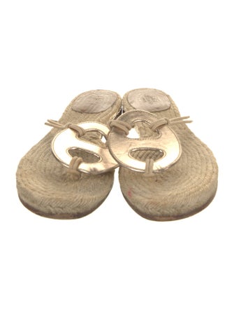 Hermès Raffia Espadrilles