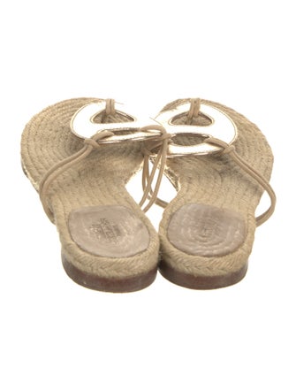 Hermès Raffia Espadrilles