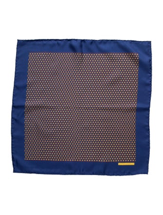 Hermès Patterned Pocket Square