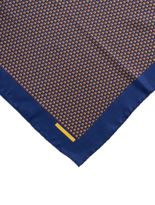 Hermès Patterned Pocket Square