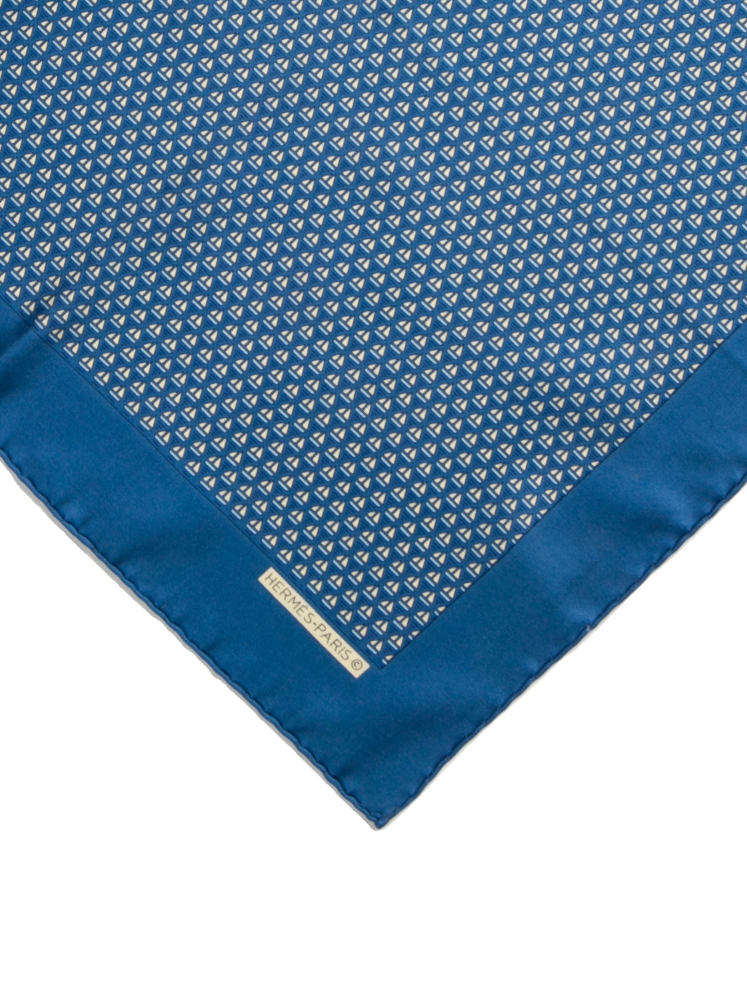 Hermès Patterned Pocket Square