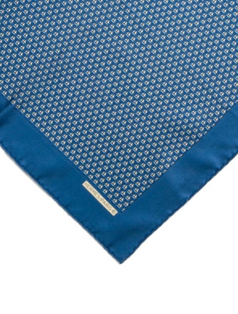 Hermès Patterned Pocket Square