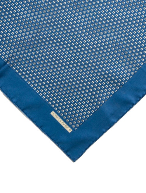 Hermès Patterned Pocket Square