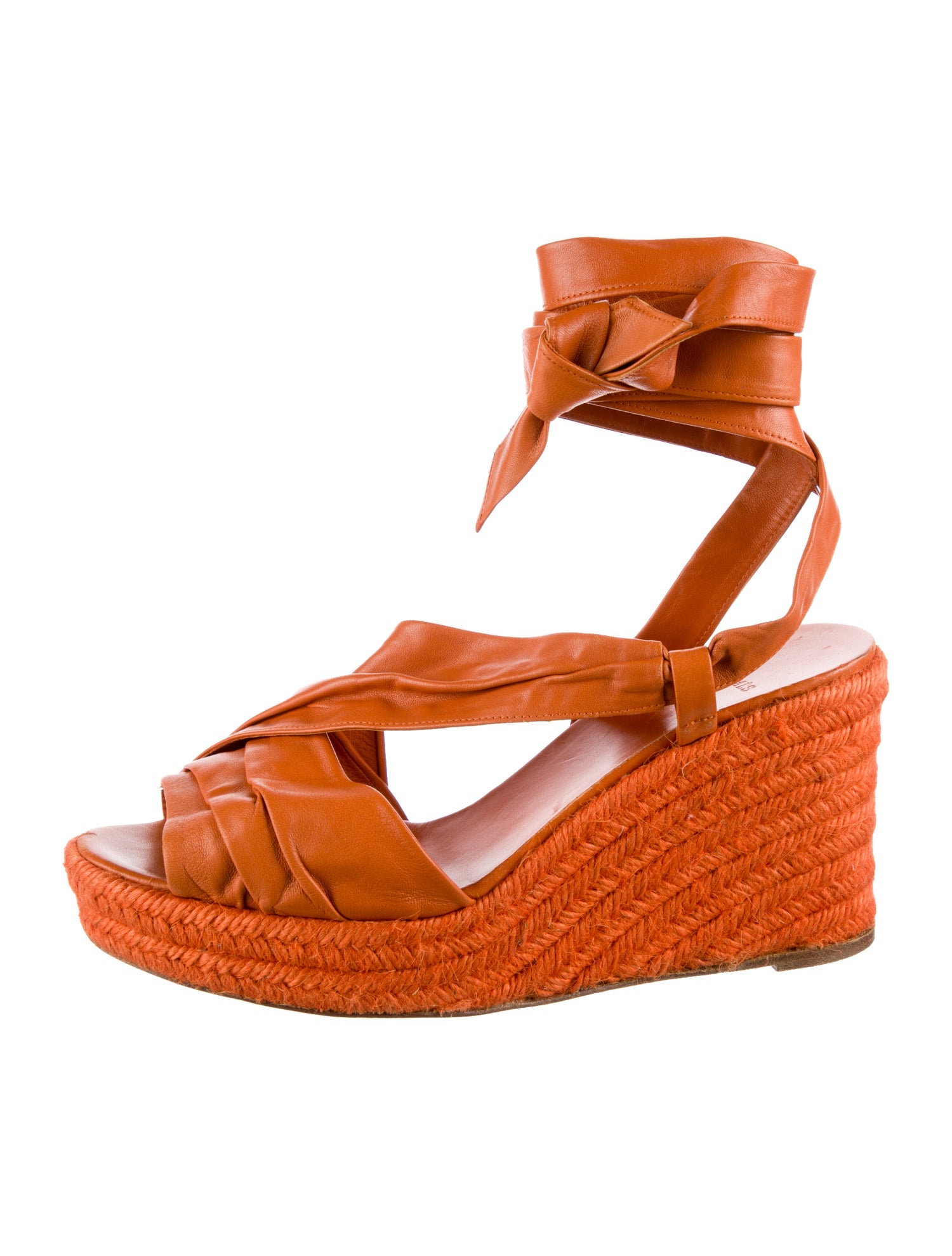 Hermès Leather Espadrilles