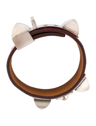 Hermès Alligator Leather Collier De Chien Wrap Bracelet